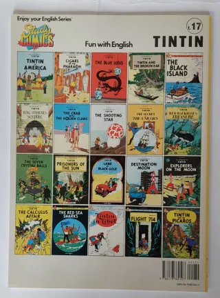 TINTIN EN INGLÉS ( 11 ÁLBUMES )