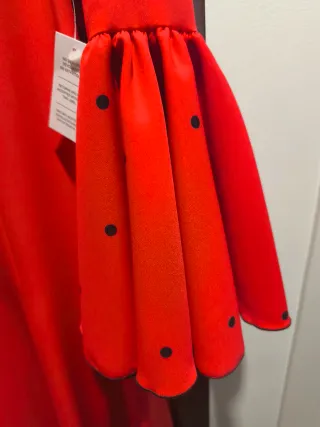 Traje de flamenca La Parrala rojo. Sin estrenar