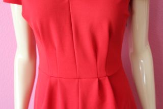 Mono corto Bershka rojo