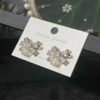 Pendientes de Ópalo Natural