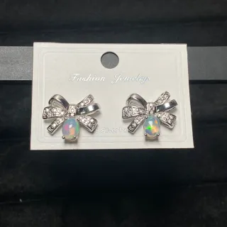 Pendientes de Ópalo Natural