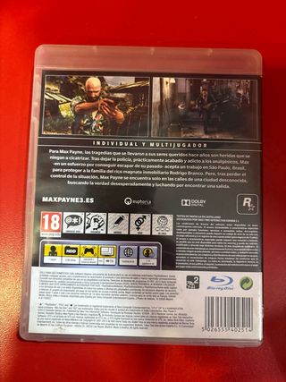 Max Payne 3 PS3