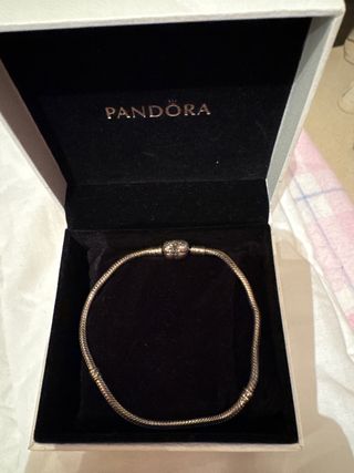 Pulsera Pandora Plata corazon