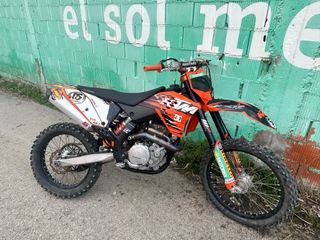 KTM SX-F 450 4T 2012 ARRANQUE ELÉCTRICO CAMBIOS.