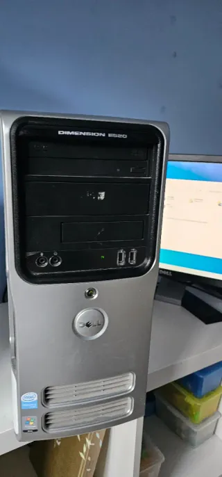 Ordenador Dell Dimension E520 Plata
