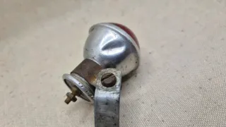 Vecchio Fanale Posteriore Bici Epoca Antica luce