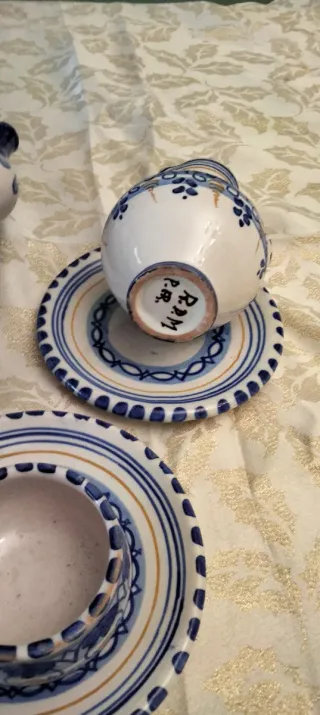 Juego café cerámica RDM Parzobispo