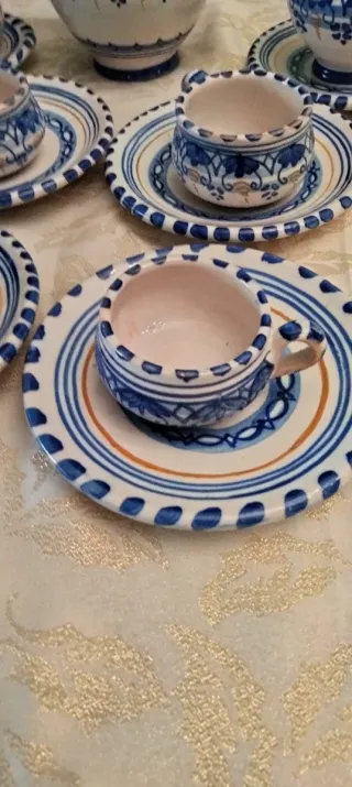 Juego café cerámica RDM Parzobispo