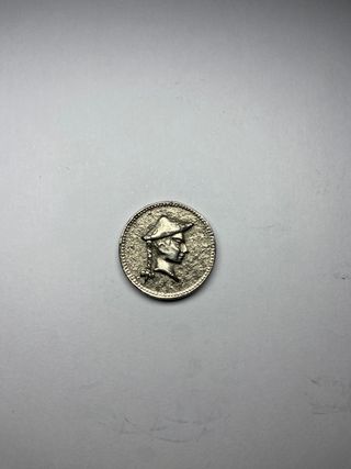 Moneda Antigua Perfil Hombre Tapa