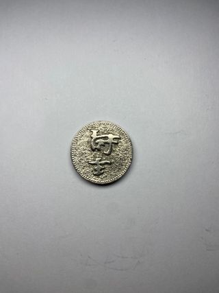 Moneda Antigua Perfil Hombre Tapa