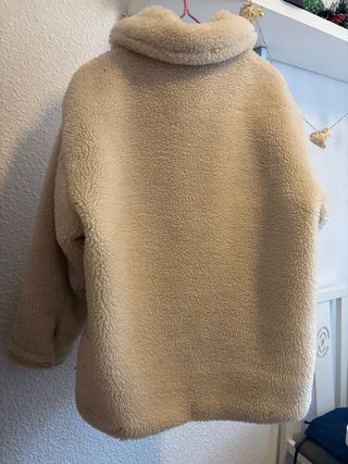 Chaqueta borreguito Pull&Bear Beige