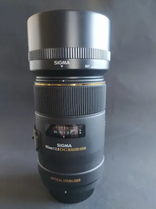 Sigma 105mm f/2.8 DG HSM macro para Nikon