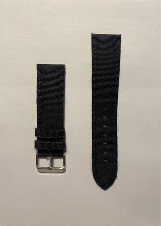 Lote 6 correas de reloj (Nylon, Silicona, Acero)