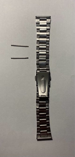 Lote 6 correas de reloj (Nylon, Silicona, Acero)