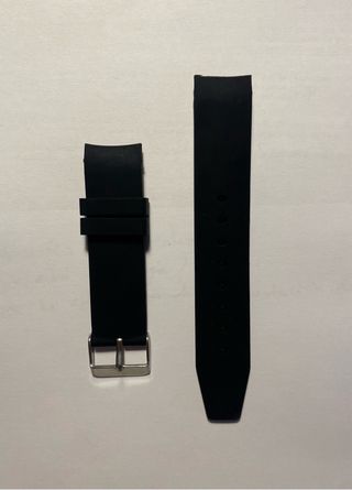 Lote 6 correas de reloj (Nylon, Silicona, Acero)
