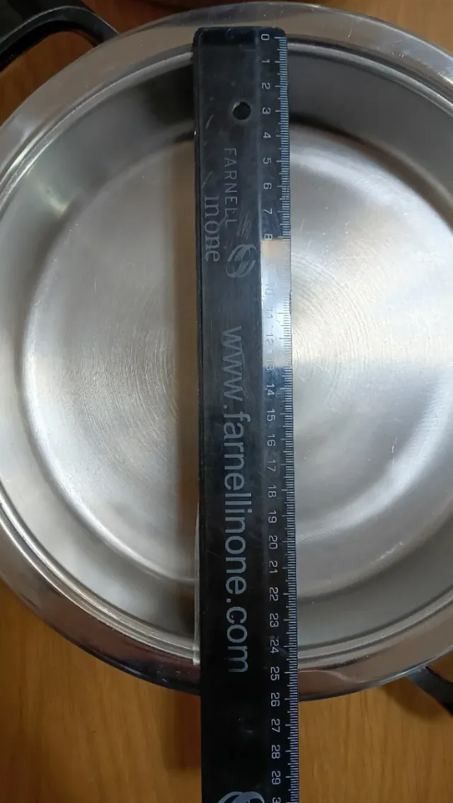 Olla AMC 24 x 6 cm cm  Visiotherm y Vaporera