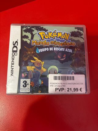 Pokemon Mundo Misterioso DS RPG