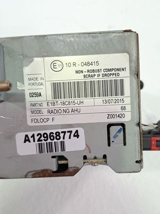 SISTEMA AUDIO / RADIO CD FORD GRAND C-MAX (2)