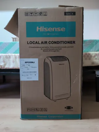 Aire Acondicionado Portátil Hisense.