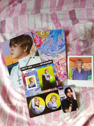 NCT 127 Sticker Photocard e Album