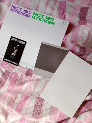 NCT 127 Sticker Photocard e Album