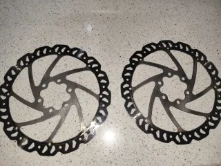 Discos Freno Shimano 160mm aún les queda uso