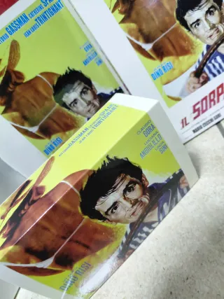 Box Il Sorpasso Dino Risi con modellino