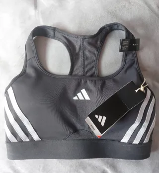 Top Deportivo Adidas Gris Talla XS