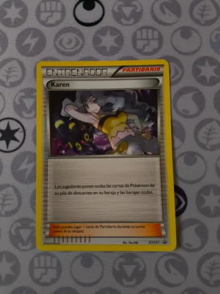 Carta Entrenador Karen XY177 Promo