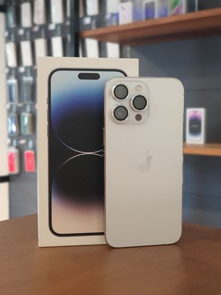 IPHONE 14 PRO MAX 512GB PLATA BATE. 100%