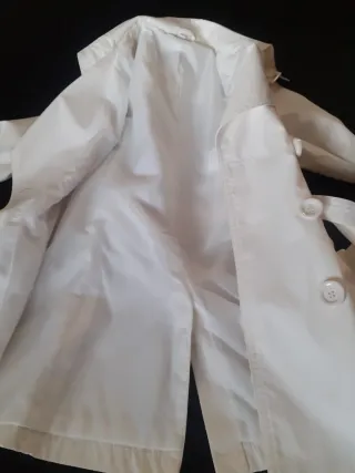 Trench donna panna taglia S