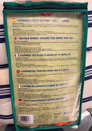 Cadenas textiles para nieve ISSE C-700