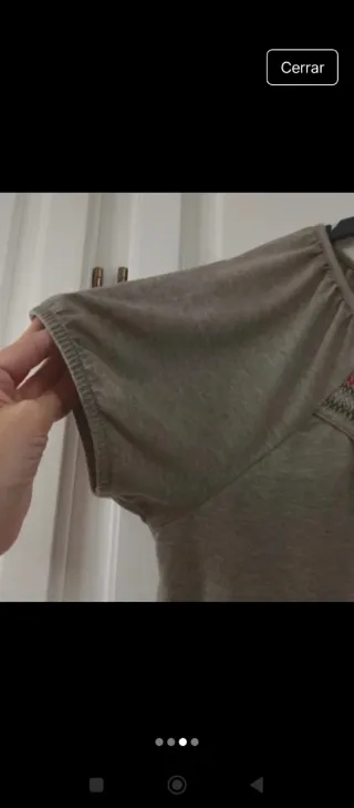 Camiseta verde del C&A