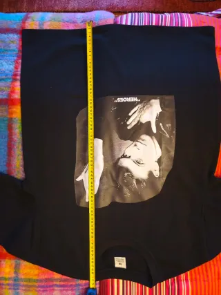 T-shirt David Bowie Heroes Taglia M