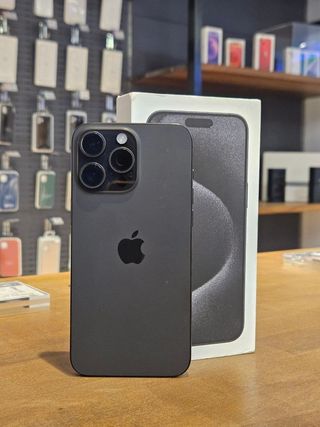 IPHONE 15 PRO MAX 256GB NEGRO 100% BATERÍA