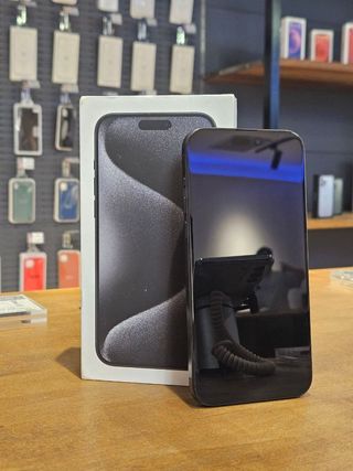 IPHONE 15 PRO MAX 256GB NEGRO 100% BATERÍA