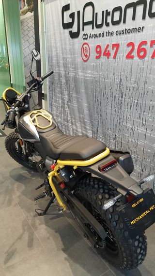 LETBE FLYGON 125 Moto Off-Road Gris/Amarillo