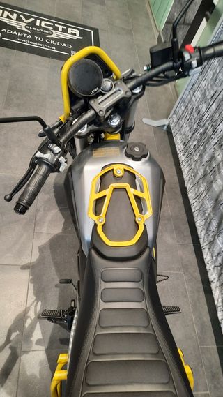 LETBE FLYGON 125 Moto Off-Road Gris/Amarillo