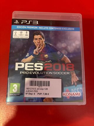 PES 2018 PS3 Edición Premium