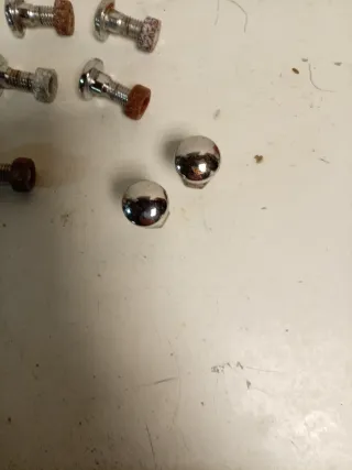 10 tornillos vintage para parachoques