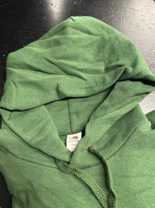 Felpa Fruit of the Loom Uomo L Verde