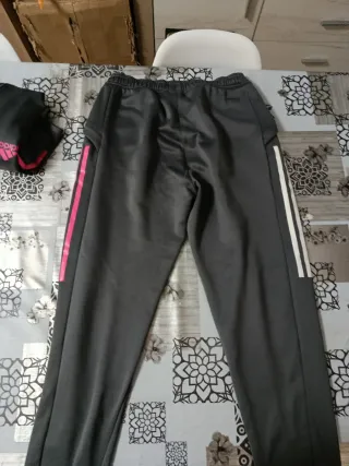 Chándal Real Madrid Adidas Gris Talla M