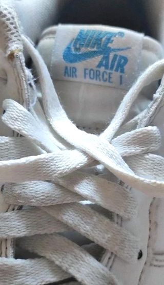 Nike Air Force 1 White Blue T.42 Originales