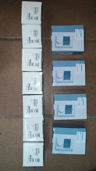 Termostatos Siemens + Actuadores AC74232