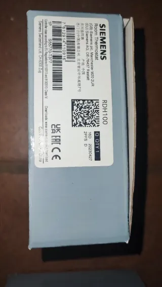 Termostatos Siemens + Actuadores AC74232