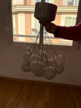 Lámpara colgante decorativa esferas