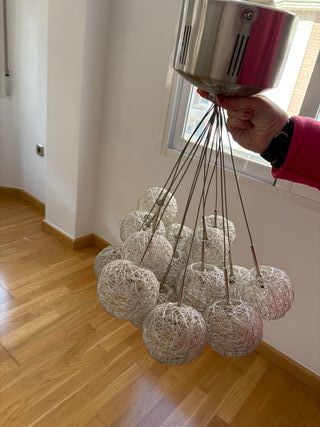 Lámpara colgante decorativa esferas