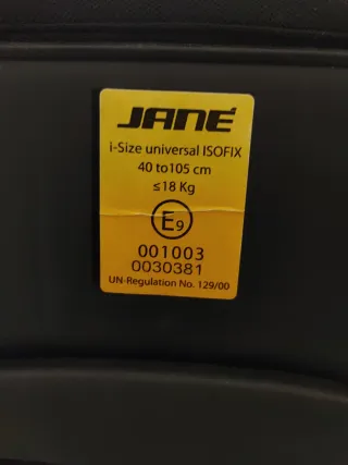 Silla de coche Jane giratoria. Modelo Gravity.