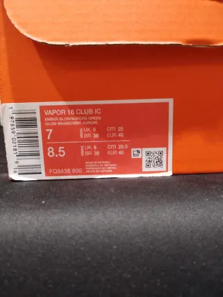 Zapatillas de fútbol Nike vapor N16