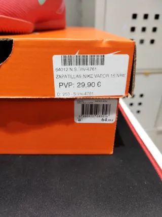 Zapatillas de fútbol Nike vapor N16